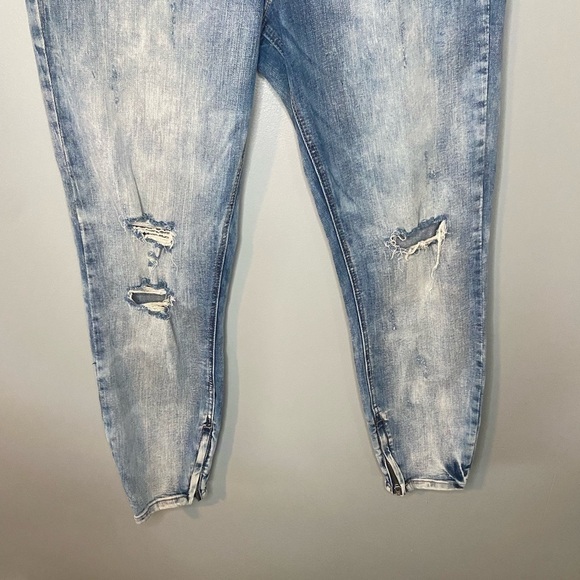 Revolve Pistola Tory Ankle Zip Distressed Skinny Jean - Picture 6 of 11